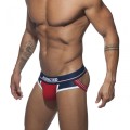 Addicted PUSH UP Sport Jock AD744 C-06 red pocket
