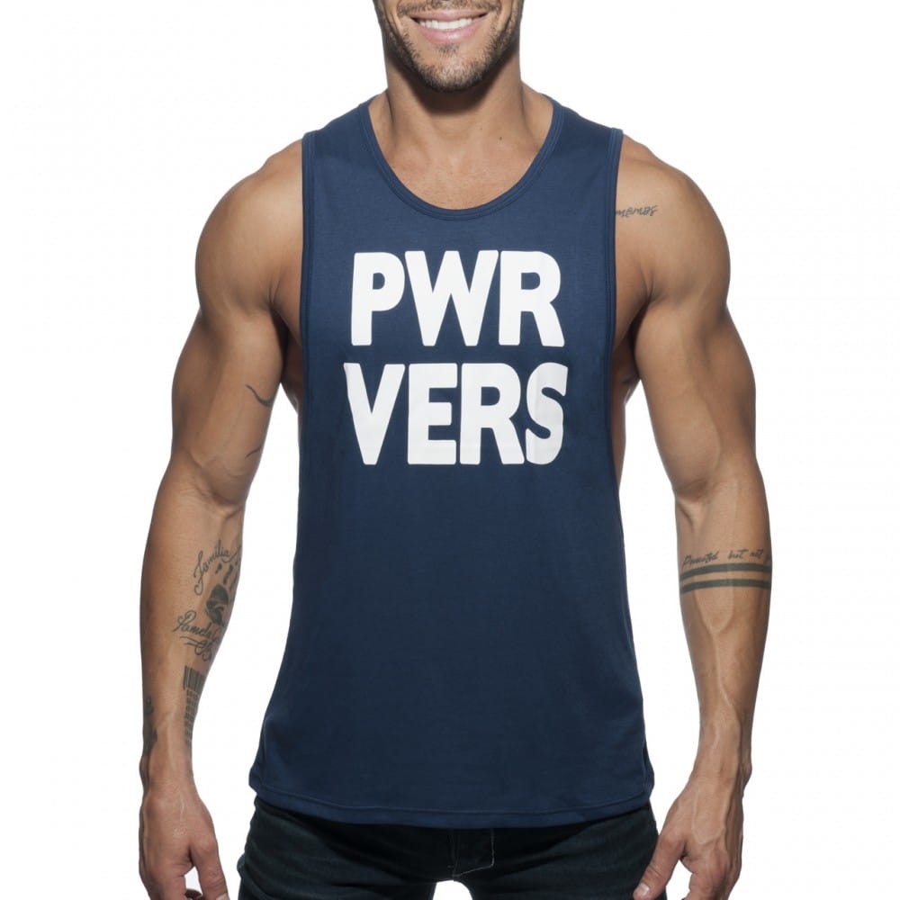 Addicted PWR VERS tank top AD743 C-09 navy