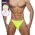 Addicted Ring Up Swim Bikini ADS246 C-31 neon yellow