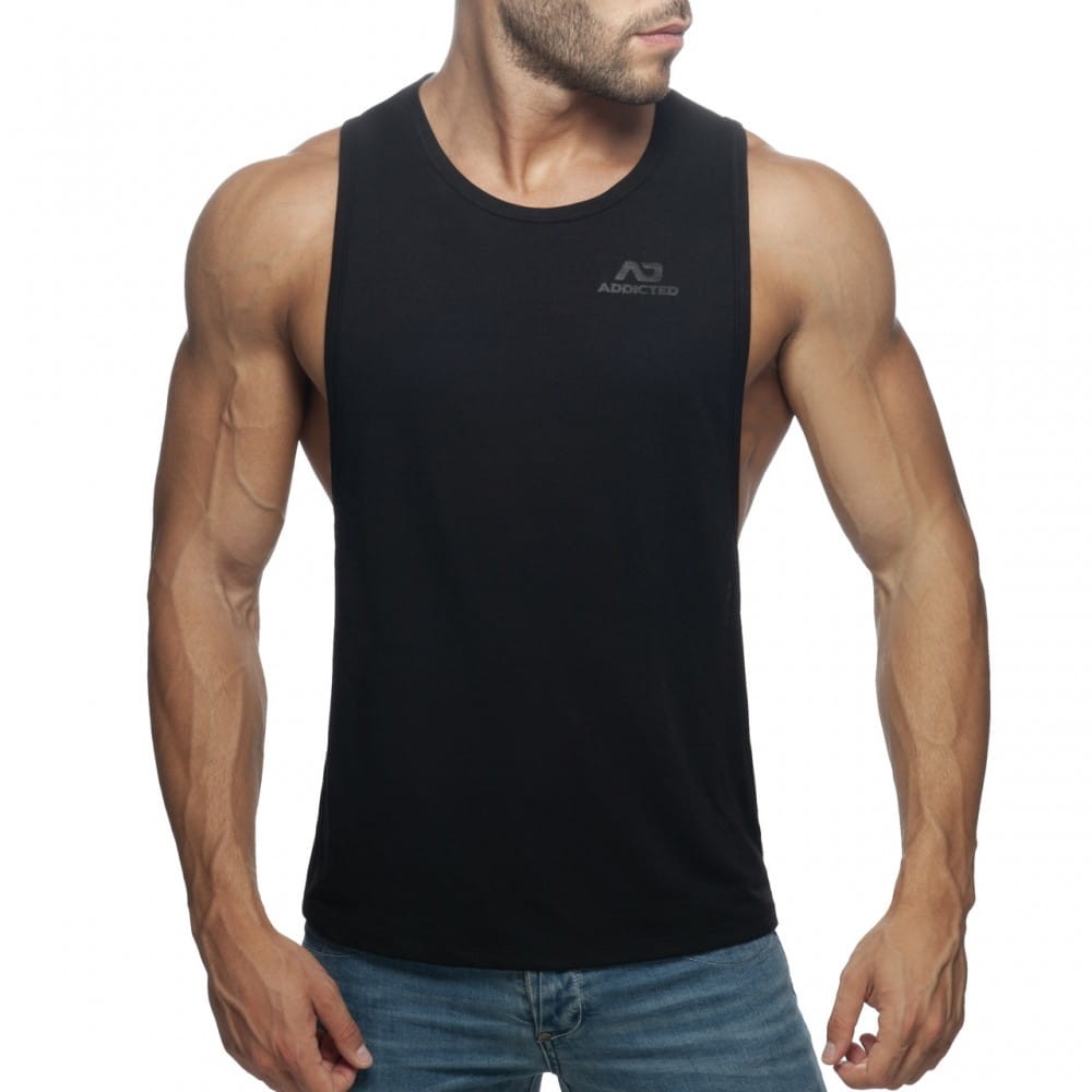 Addicted Low Rider tank top AD957 C-10 black