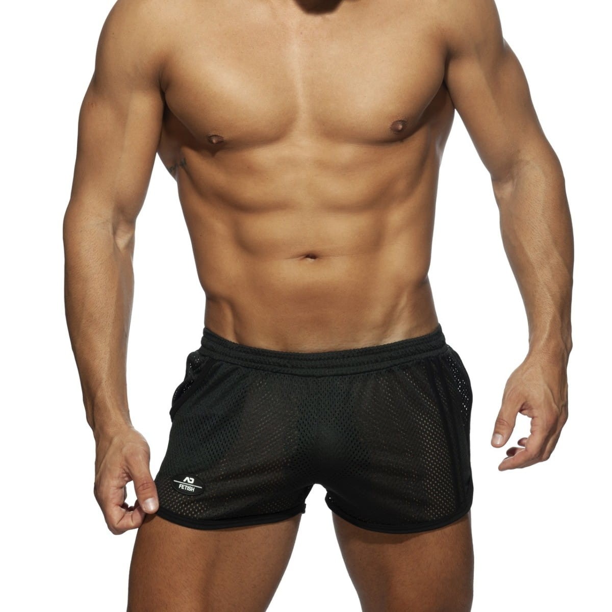 Addicted Punched shorts ADF125 C-10 all black