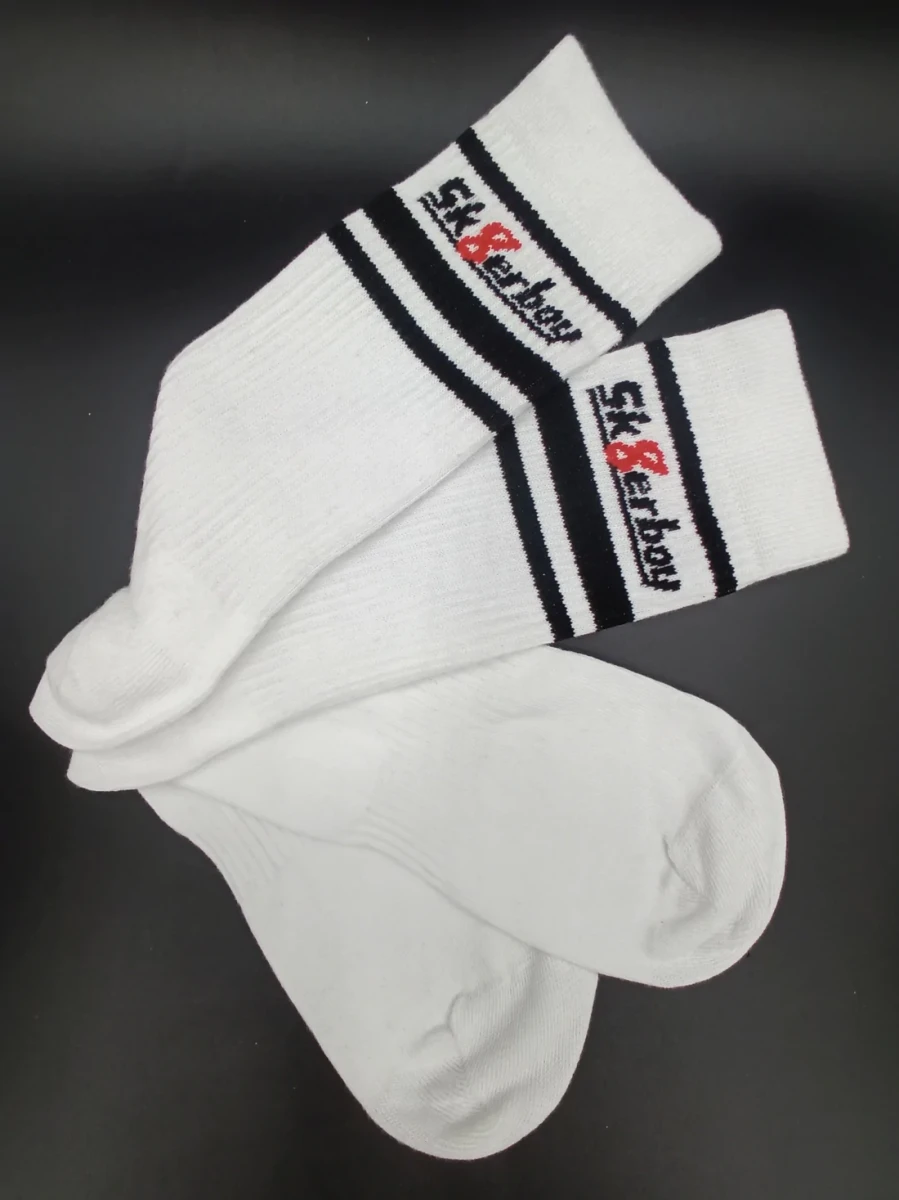 Sk8erboy Socks Victory white
