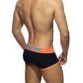 Addicted Navy/neon cotton trunk AD2151 C-32 neon orange