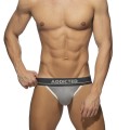 Addicted CDouble stripe jock AD2159 C-15 grey