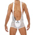 TOF Paris Bulge Mesh Singlet BO0001B white