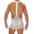 TOF Paris Bulge Mesh Singlet BO0001B white