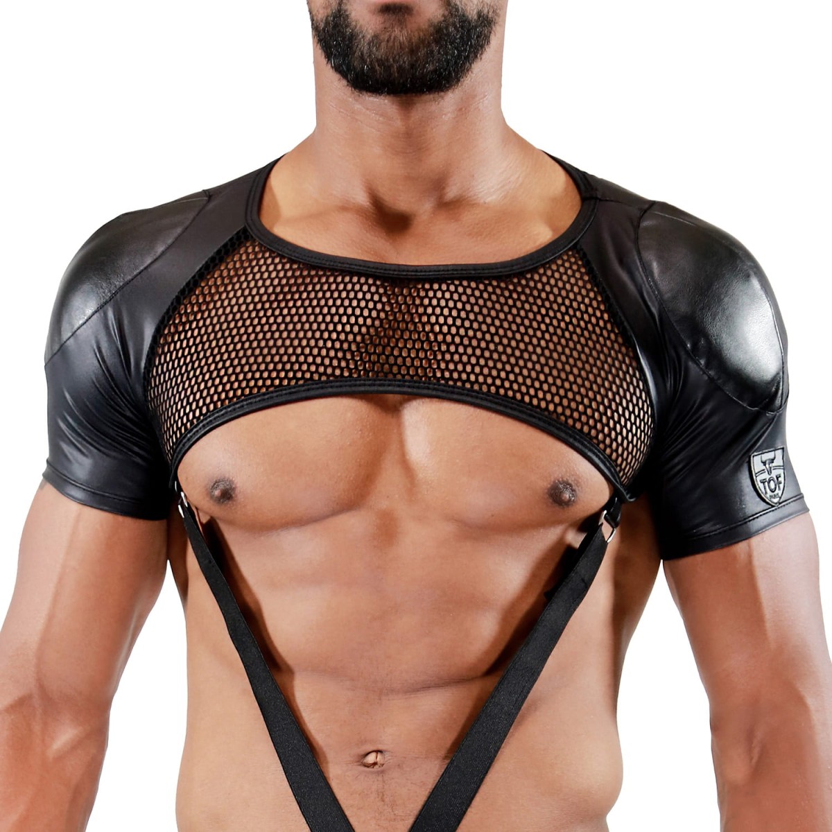 TOF Paris Full Harness Spartacus H0003N black