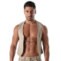 TOF Paris Patriot chain vest TOF218BE beige