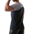 TOF Paris Stripes T-Shirt TOF114BUR navy