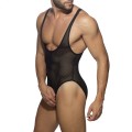 Addicted Fantasy diamond bodysuit - briefs on back AD1113 C-10 black