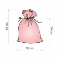 Large gift bag Christmas trees 30x40 cm