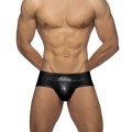 Addicted Shiny brief with PUSH UP  AD987 C-10 black