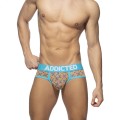 Addicted Swimderwear 2-in-1 with PUSH UP AD1154 C-08 turquoise
