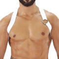 TOF Paris Party Boy Elastic Harness white H0018B 