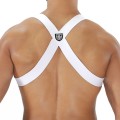 TOF Paris Party Boy Elastic Harness white H0018B 