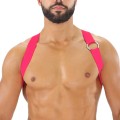 TOF Paris Party Boy Elastic Harness neon pink H0018PF 