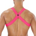 TOF Paris Party Boy Elastic Harness neon pink H0018PF 