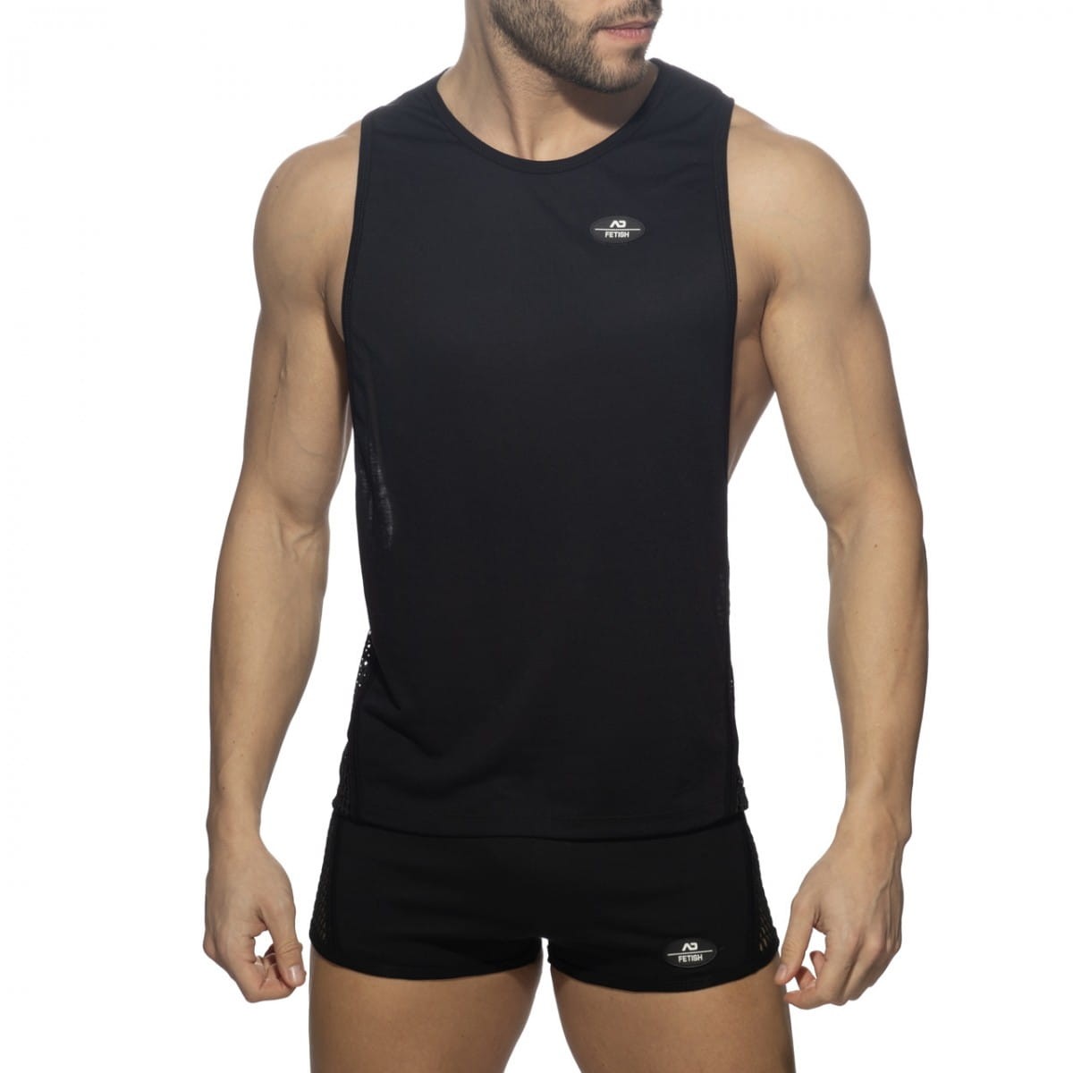 Addicted Mesh-striped low rider ADF168 C-10 all black