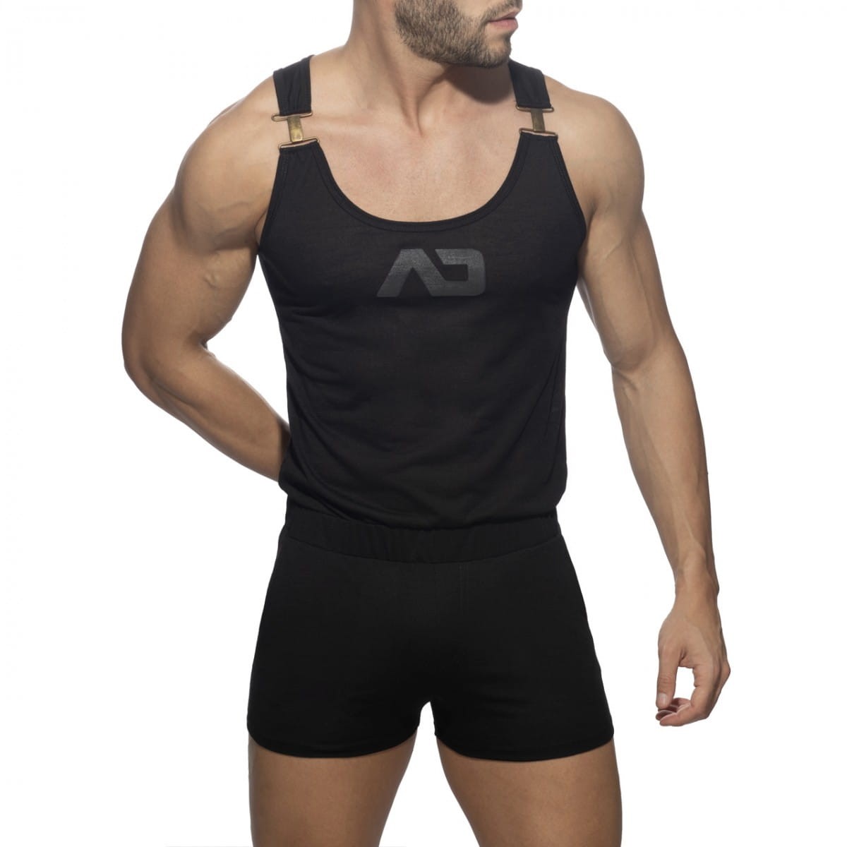 Addicted Flame AD overalls AD1107 C-10 black