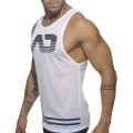 Addicted Mesh AD Tank Top AD482 C-01 white