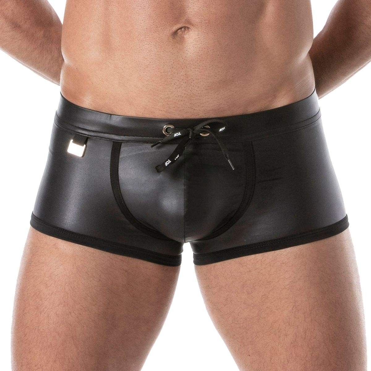 TOF Paris Fetish Swim Trunks TOF259N black