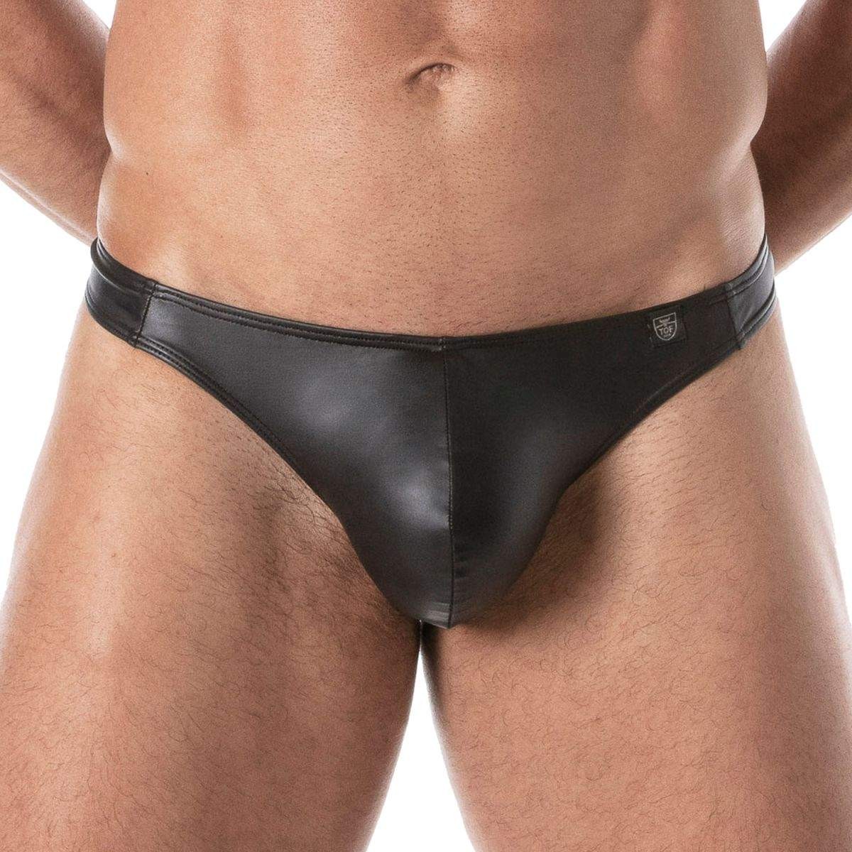 TOF Paris Fetish Swim Thong TOF260N black