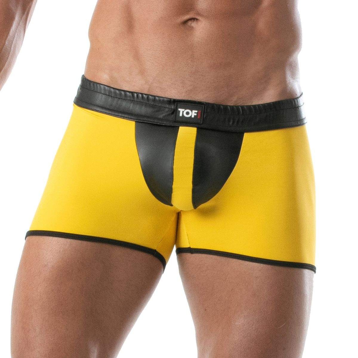 TOF Paris Bad Boys Shorts yellow TOF254J 
