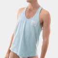 Barcode Gym Tank Top Hot Boys Club 92149 C-493 sky blue