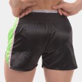Barcode Shiny Shorts Darin 92045 C-173 black-green-pink