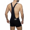 Addicted Removable Overalls Zipped shorts AD1160 C-10 black