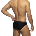Addicted Allover  Zip Swim Brief ADF150 C-10 black