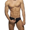 Addicted Allover  Zip Swim Brief ADF150 C-10 black