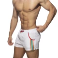 Addicted Rainbow Tape Swim Shorts ADS321 C-01 white