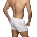 Addicted Rainbow Tape Swim Shorts ADS321 C-01 white