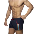 Addicted Rainbow Tape Swim Shorts ADS321 C-09 navy blue