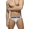 Addicted Classic cotton jockstrap AD2192 C-01 white