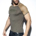 ES Collection Mesh T-Shirt  TS264 C-10 black (1)