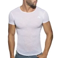 Addicted Thin flame T-shirt AD1109 C-01 white (1)