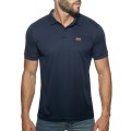 Addicted VELOZ DRY POLO SHIRT koszulka polo AD1375 C-09 granatowa