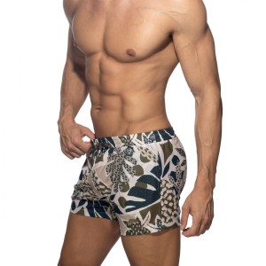 Addicted WILLOW SHORTS Letnie szorty AD1395 C-12 khaki