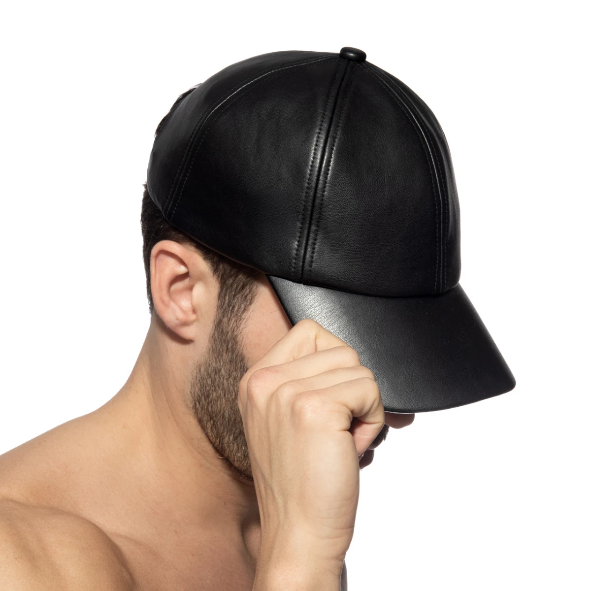 Addicted Czapka z daszkiem ADF233 C-10 czerna