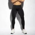 ES Collection VERTEX LEGGINGS - Leginsy męskie SP351 C-10 czarne