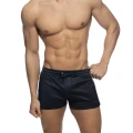 Addicted NEXUS BUTTON SHORTS Sportowe szorty AD1338 C-09 granatowe