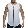 Addicted Tank Top z logo AD AD671 C-01 biały