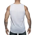 Addicted Tank Top z logo AD AD671 C-01 biały