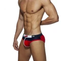 Addicted Kąpielówki męskie Spike ADS230 C-09 granatowo-czerwone