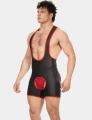 Barcode Singlet Chaps Kam 92445 C-103 czarno-czerwony