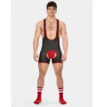 Barcode Singlet Chaps Kam 92445 C-103 czarno-czerwony