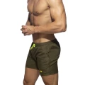 Addicted Męskie bermudy kąpielowe ADS073 C-12 khaki