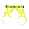 Addicted NEON LEG HARNESS- Gumowa uprząż na uda ADF174 C-31 neonowa